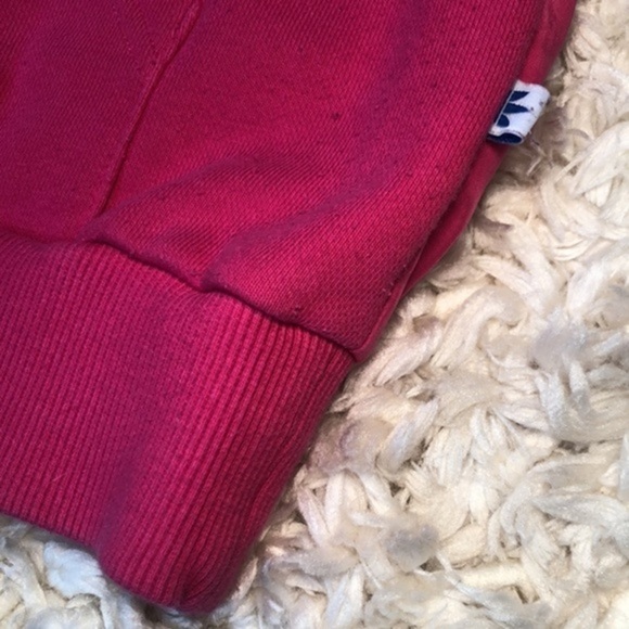 ADIDAS | Pink Ghost Logo Drawstring Hoodie - Size S - Picture 4 of 9